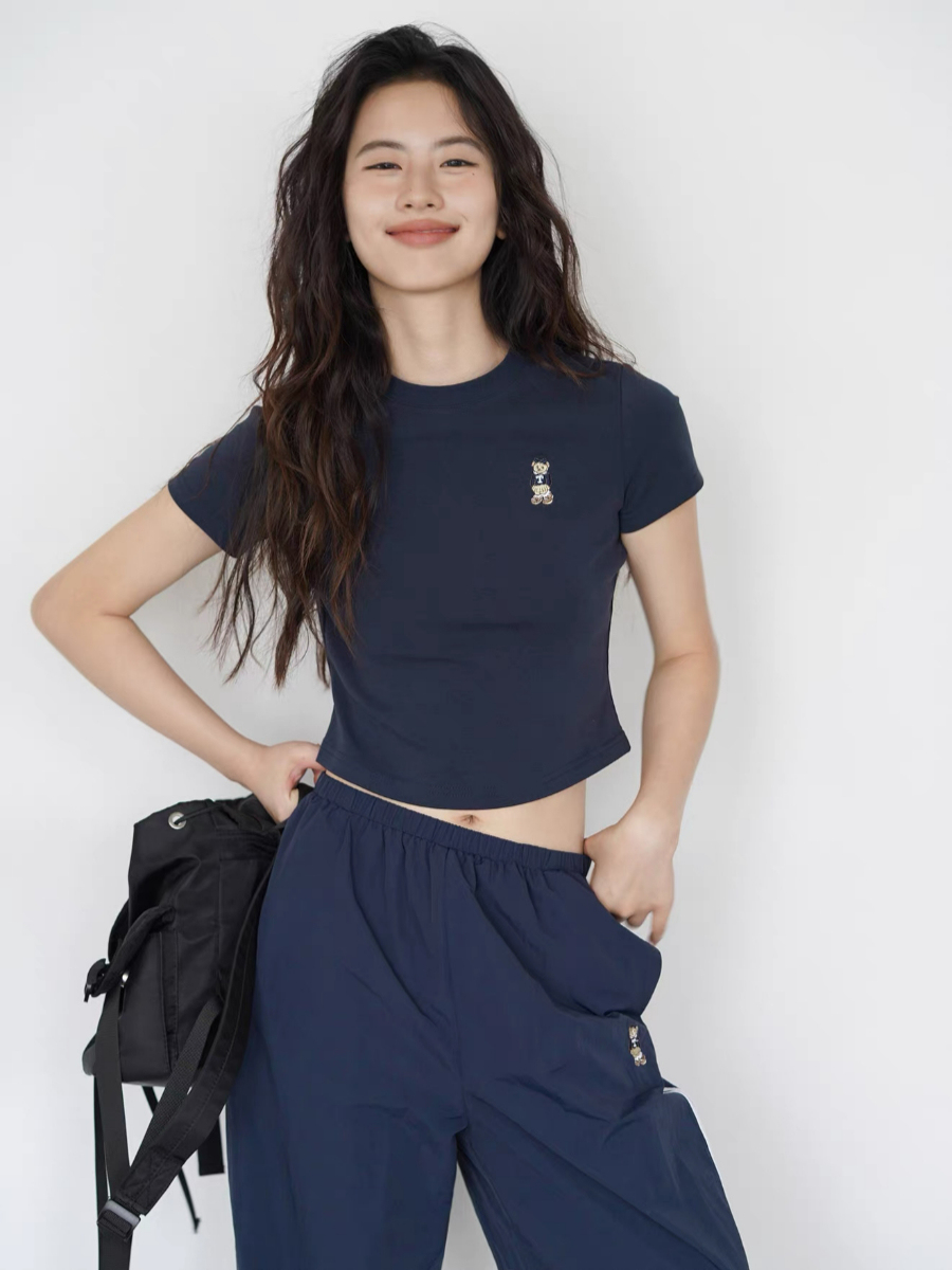 Keddy Bear Bear Crop Top