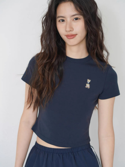 Keddy Bear Bear Crop Top