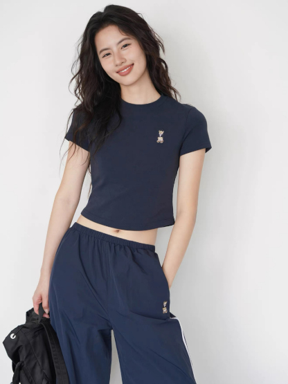 Keddy Bear Bear Crop Top