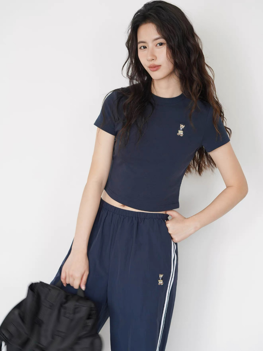 Keddy Bear Bear Crop Top