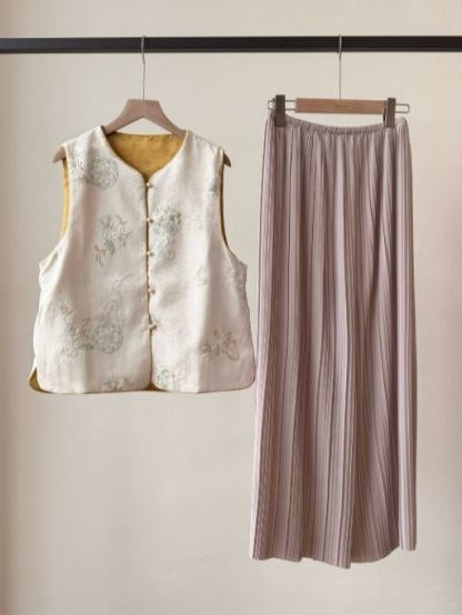 Shuang Di Two Sided Oriental Vest