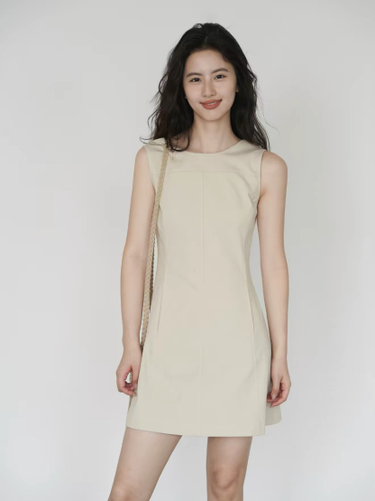 Kacey Sleeveless Dress with Pocket