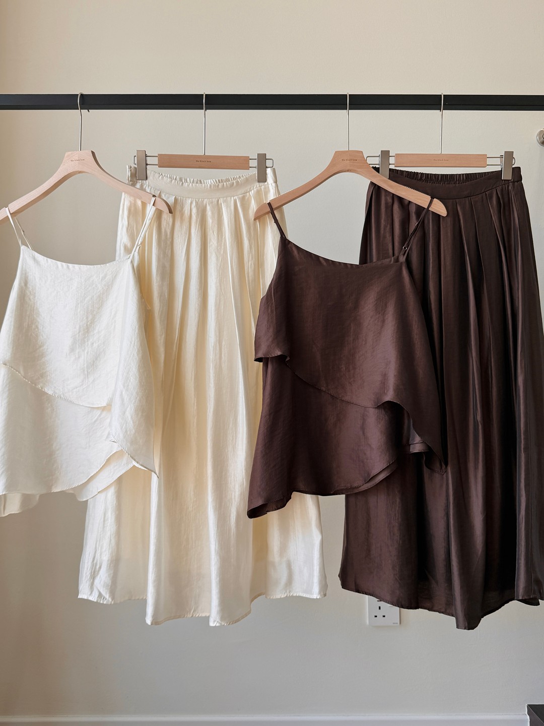 Pansy Cami top and skirt set