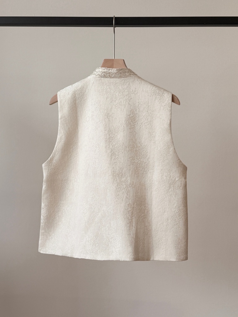 Shuang Ni Sequin Oriental Vest