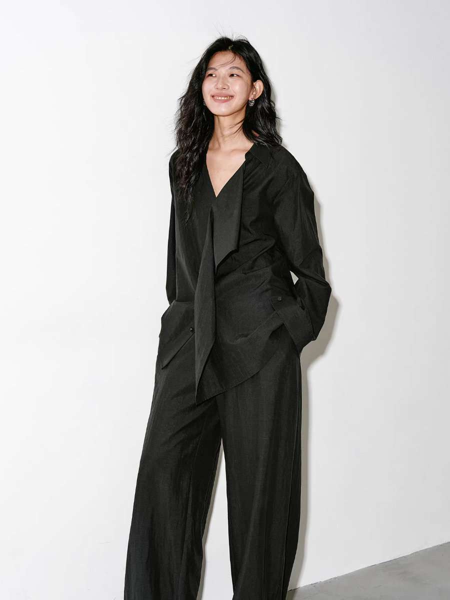Kendra Lyocel Linen Blend Shirt & Pants (Top & bottoms sold seperately)