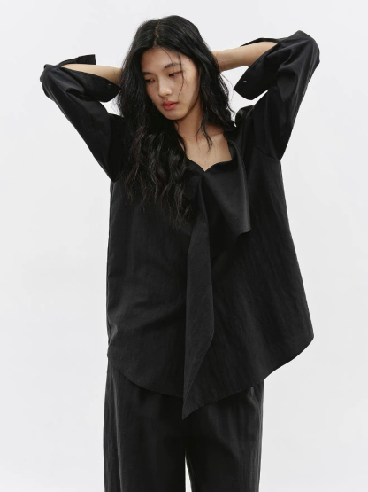 Kendra Lyocel Linen Blend Shirt & Pants (Top & bottoms sold seperately)