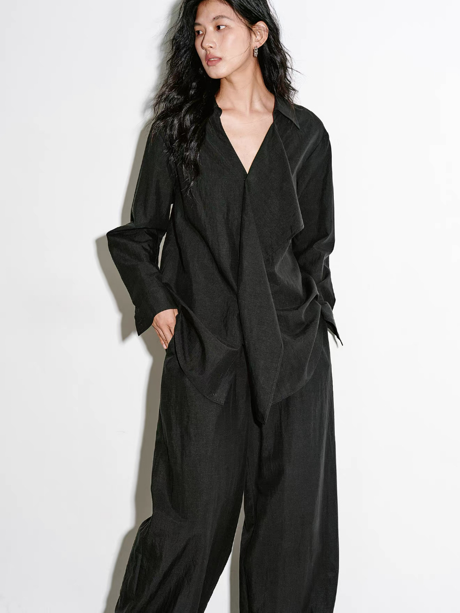 Kendra Lyocel Linen Blend Shirt & Pants (Top & bottoms sold seperately)