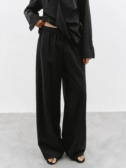 Kendra Lyocel Linen Blend Shirt & Pants (Top & bottoms sold seperately)