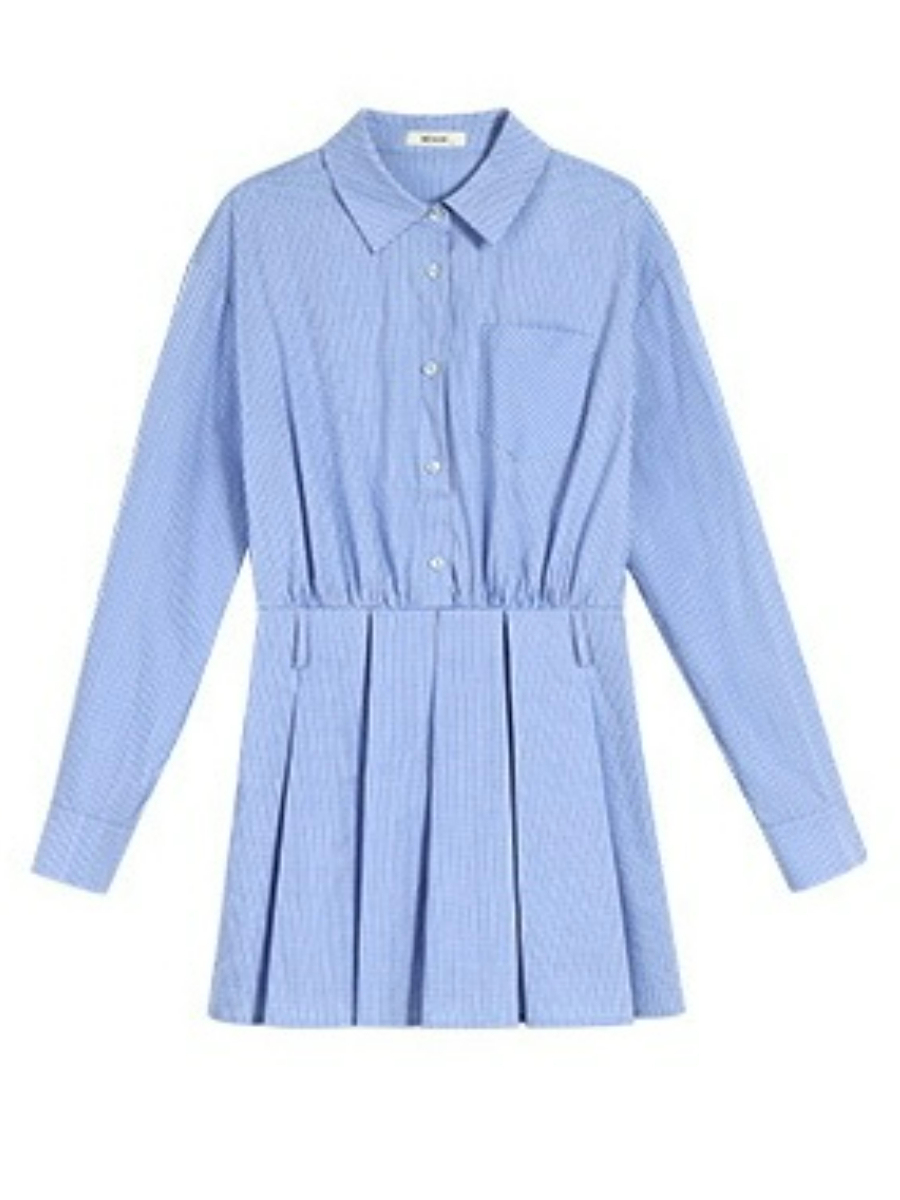 Jacey Shirt Dress-The Black Bow-