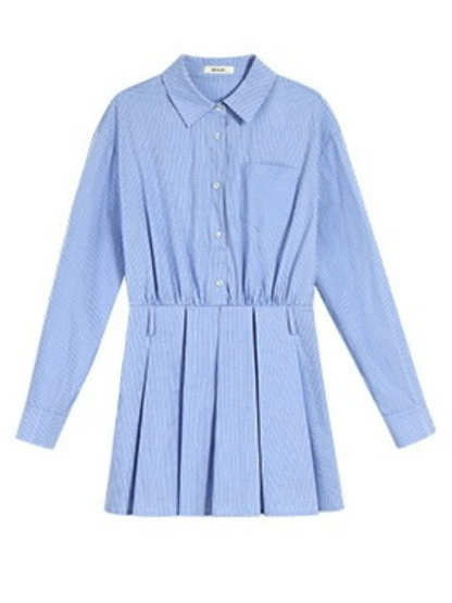 Jacey Shirt Dress-The Black Bow-