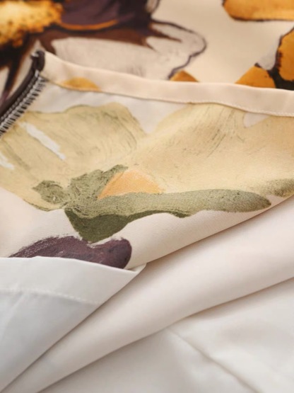 Ci Ping Floral Cheongsam