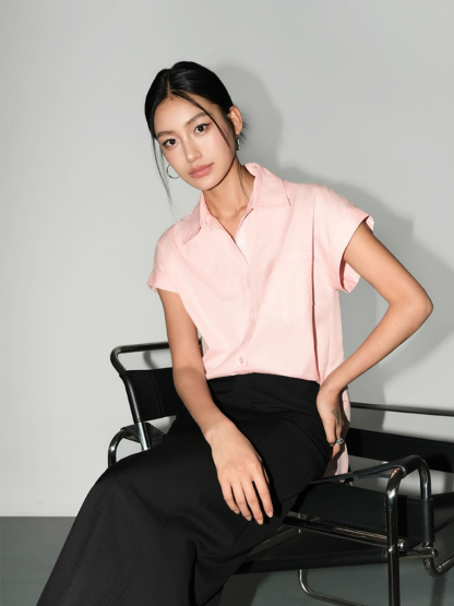 Manda Back Slit OL Skirt-The Black Bow-