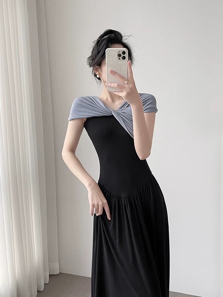 Melanie Color Binding Dress