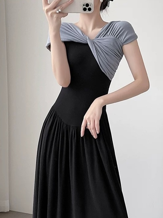 Melanie Color Binding Dress