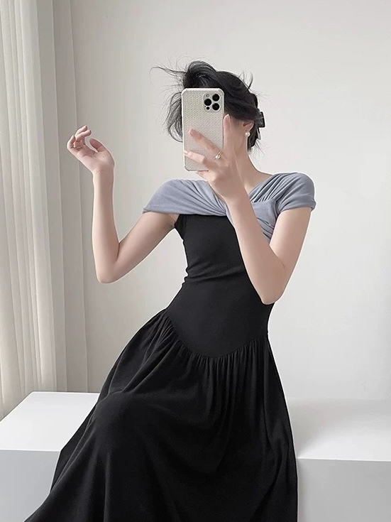 Melanie Color Binding Dress