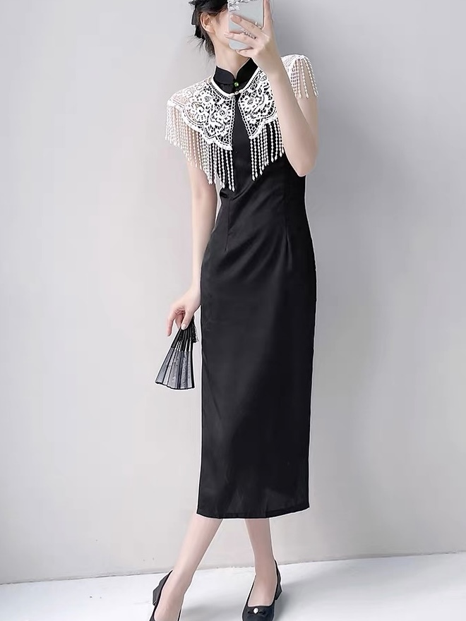 Ci Pei Halter Neck Cheongsam