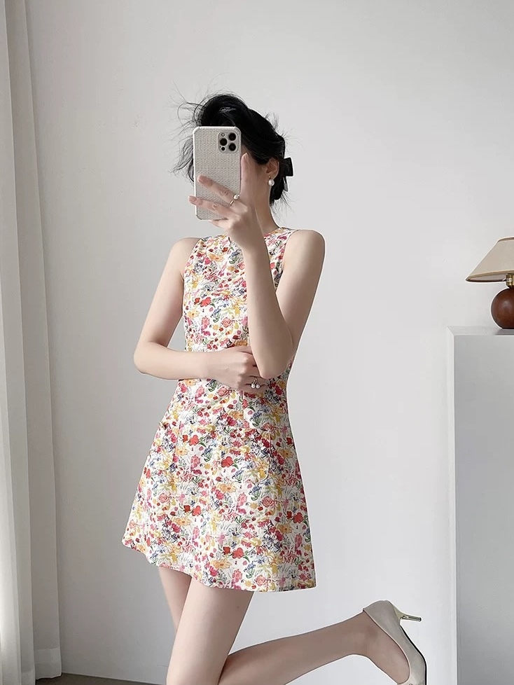 Mary Floral Mini Dress