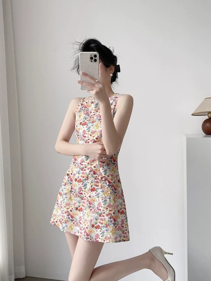 Mary Floral Mini Dress