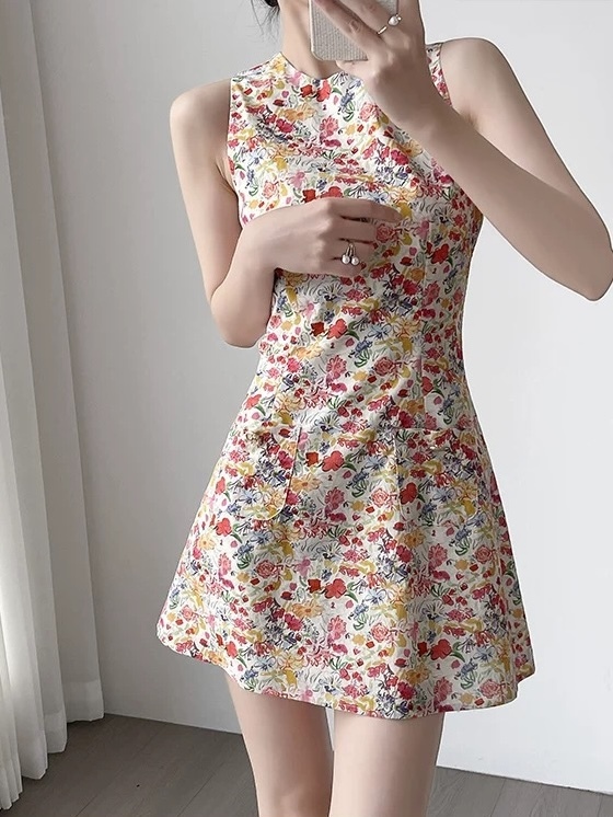 Mary Floral Mini Dress