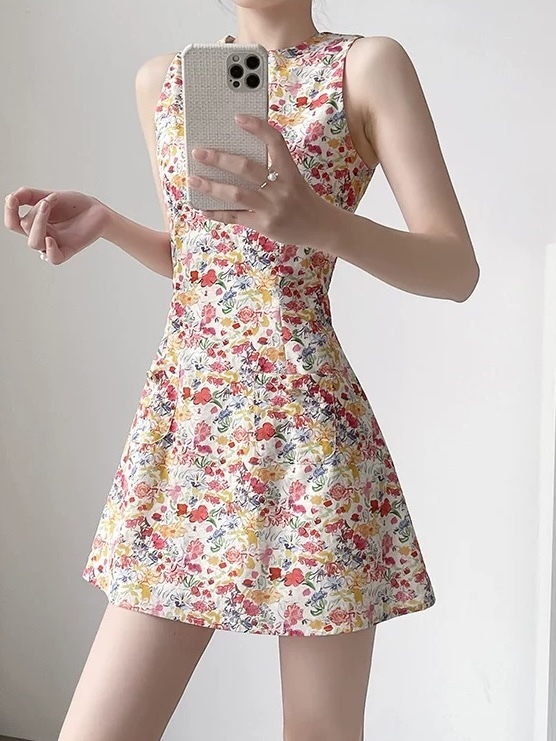 Mary Floral Mini Dress