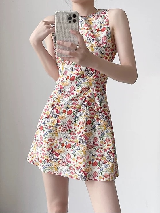 Mary Floral Mini Dress