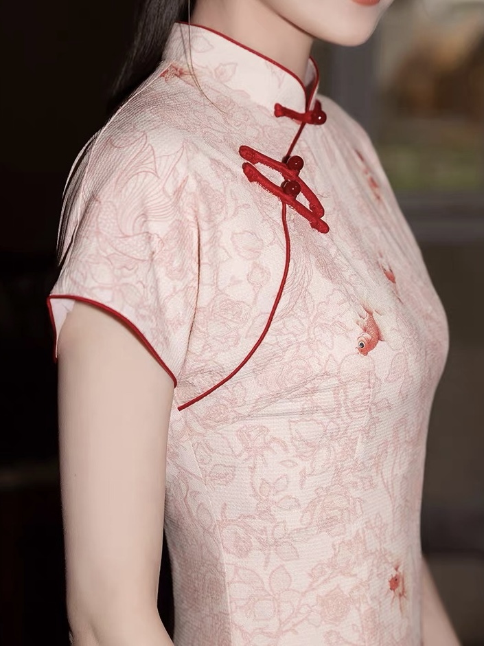 Ci Peng Floral Cheongsam