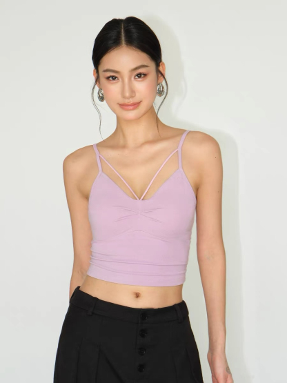 Jalen Padded Cami Top-The Black Bow-