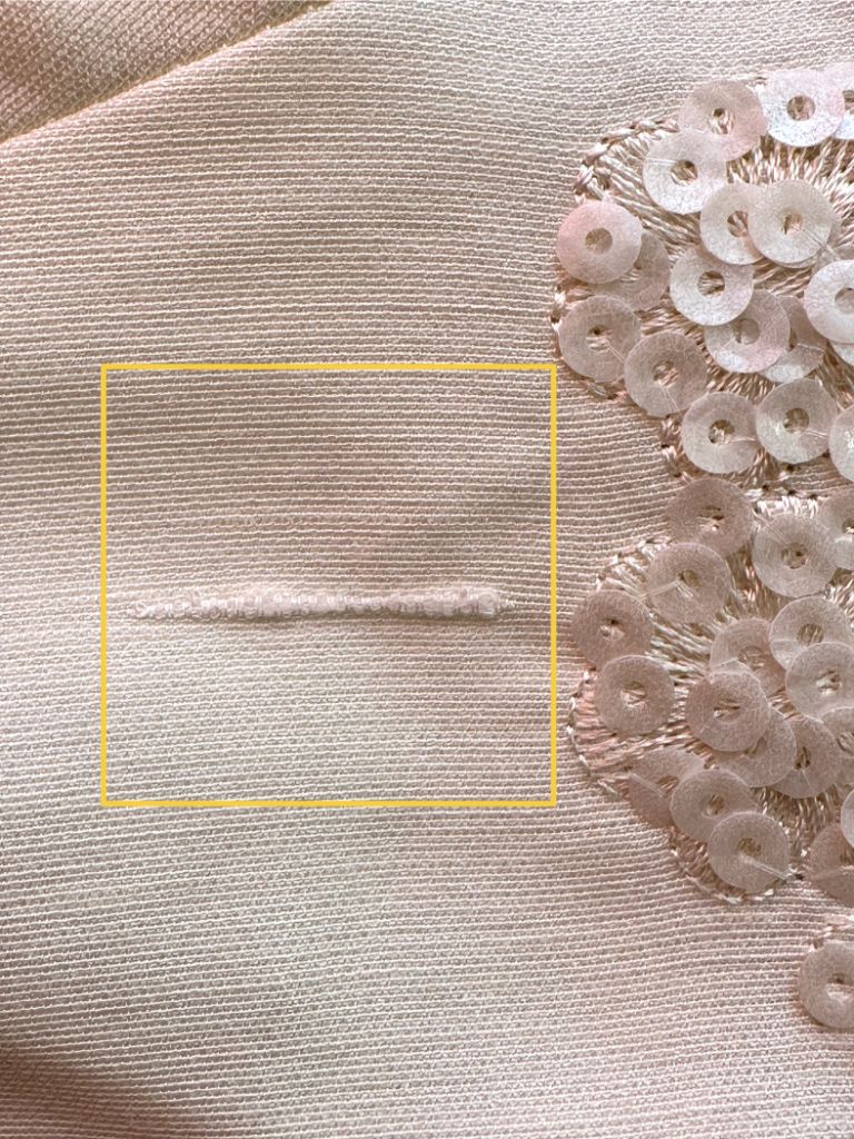 Shuang Qu Organza Paneling Sequin Oriental Vest (Rejected-2XL size)