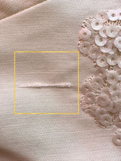 Shuang Qu Organza Paneling Sequin Oriental Vest (Rejected-2XL size)