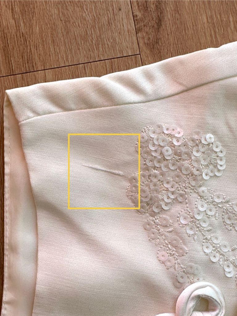 Shuang Qu Organza Paneling Sequin Oriental Vest (Rejected-2XL size)