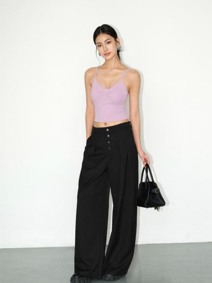 Jalen Padded Cami Top-The Black Bow-
