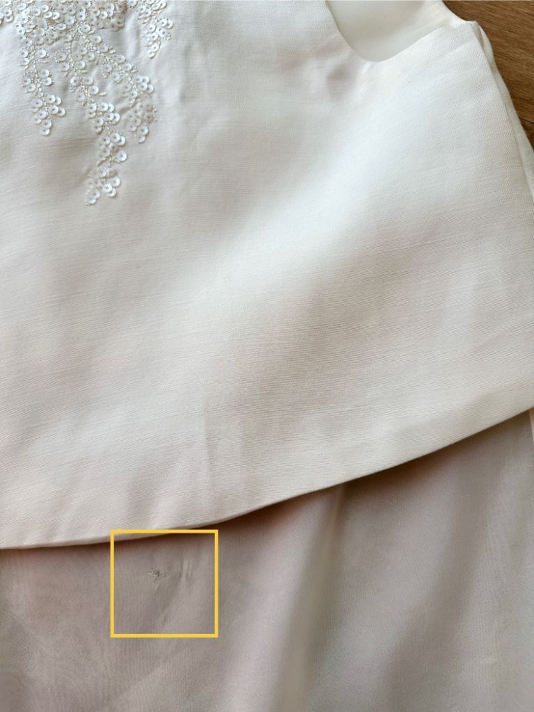 Shuang Qu Organza Paneling Sequin Oriental Vest (Rejected-2XL size)