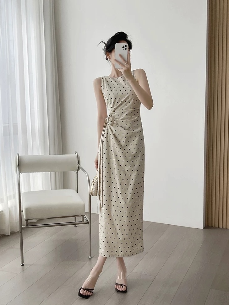 Mckenzie Waist Tie Linen Dress