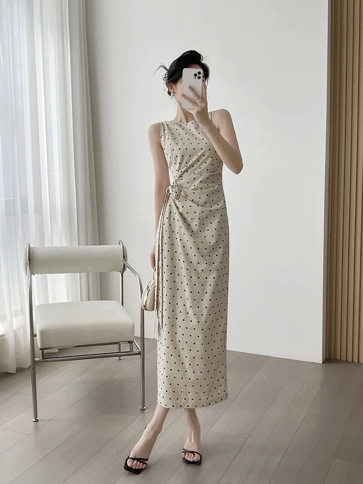 Mckenzie Waist Tie Linen Dress