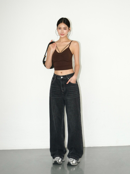 Jalen Padded Cami Top-The Black Bow-