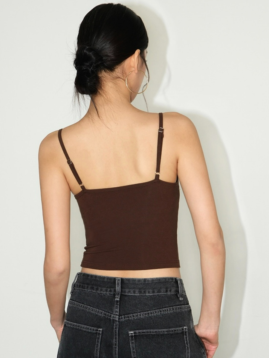 Jalen Padded Cami Top-The Black Bow-