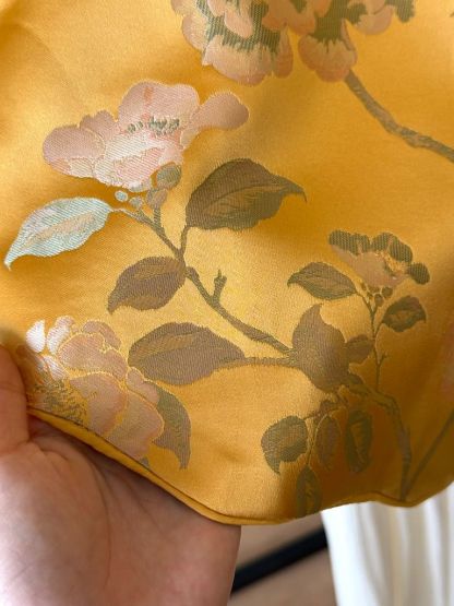 Shuang Hu Two Sided Floral Oriental Vest