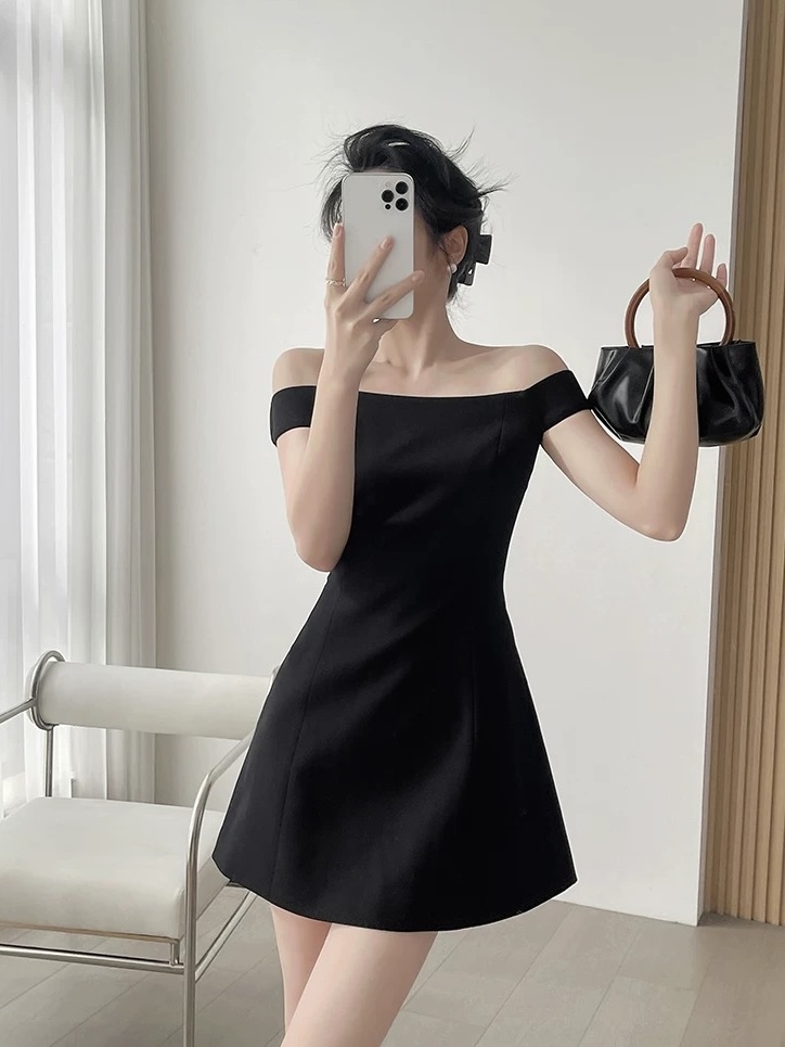 Miley Off Shoulder Mini Party Dress