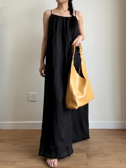 Pippin Tassel Trim Maxi Dress