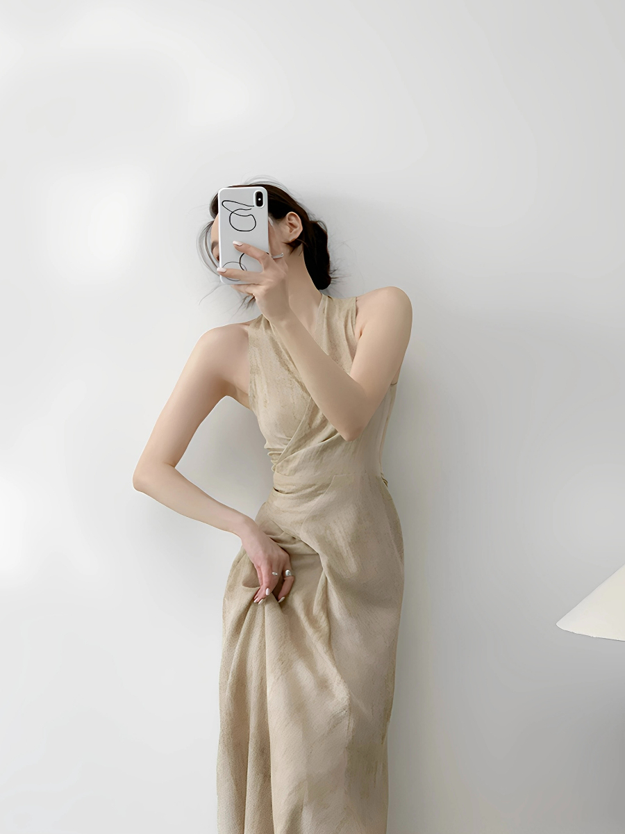 Makayla Linen  Wrap Dress