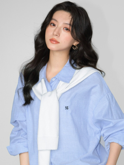 Jrue Oversized Shirt-The Black Bow-