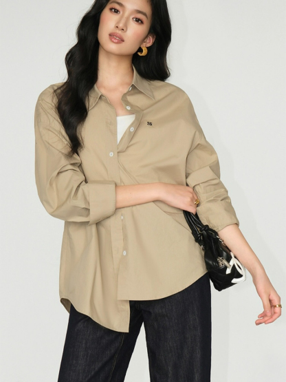 Jrue Oversized Shirt-The Black Bow-