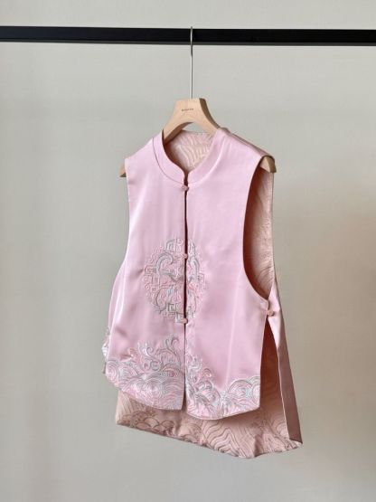 Shuang Qi Two Sided Oriental Vest