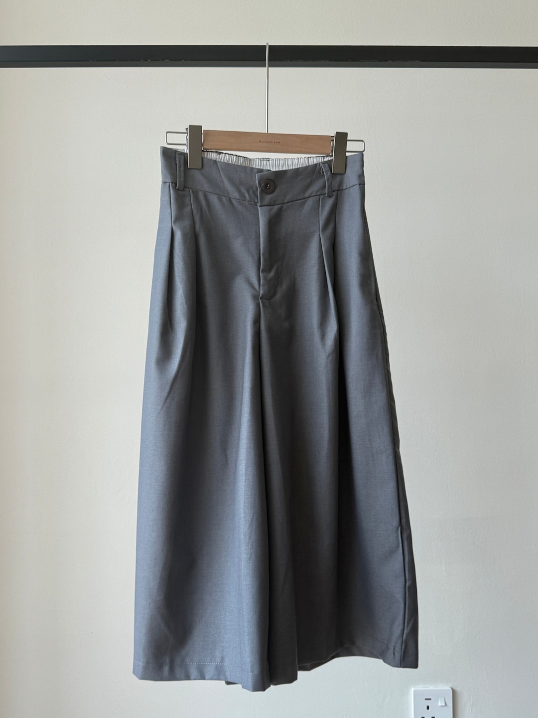 Vasuki High-Waisted Belted Culottes