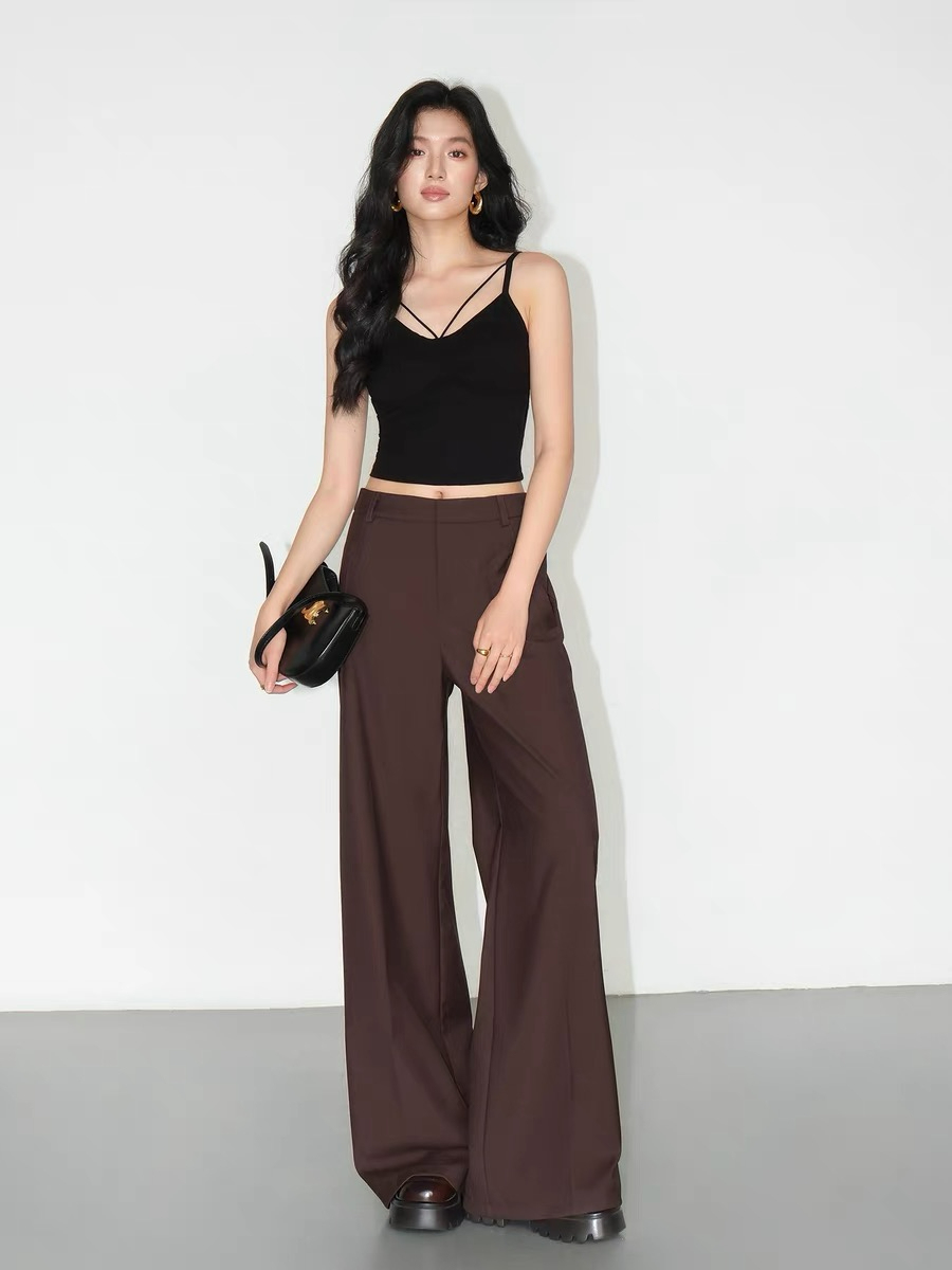 Joziah Straight Cut Pants-The Black Bow-