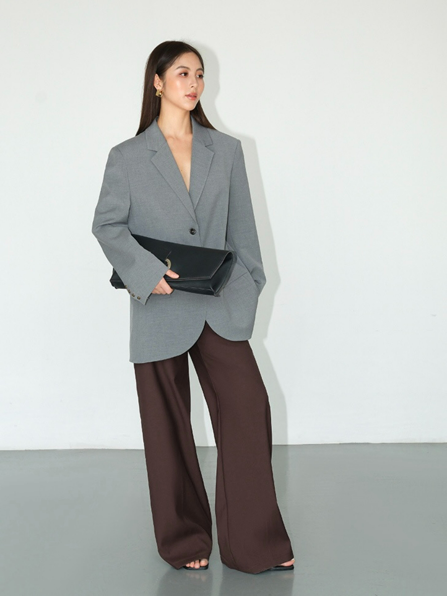 Joziah Straight Cut Pants-The Black Bow-