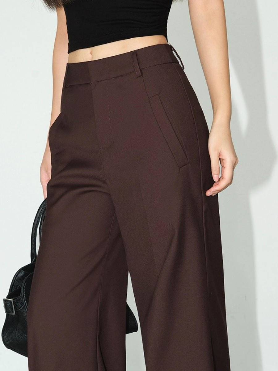 Joziah Straight Cut Pants-The Black Bow-