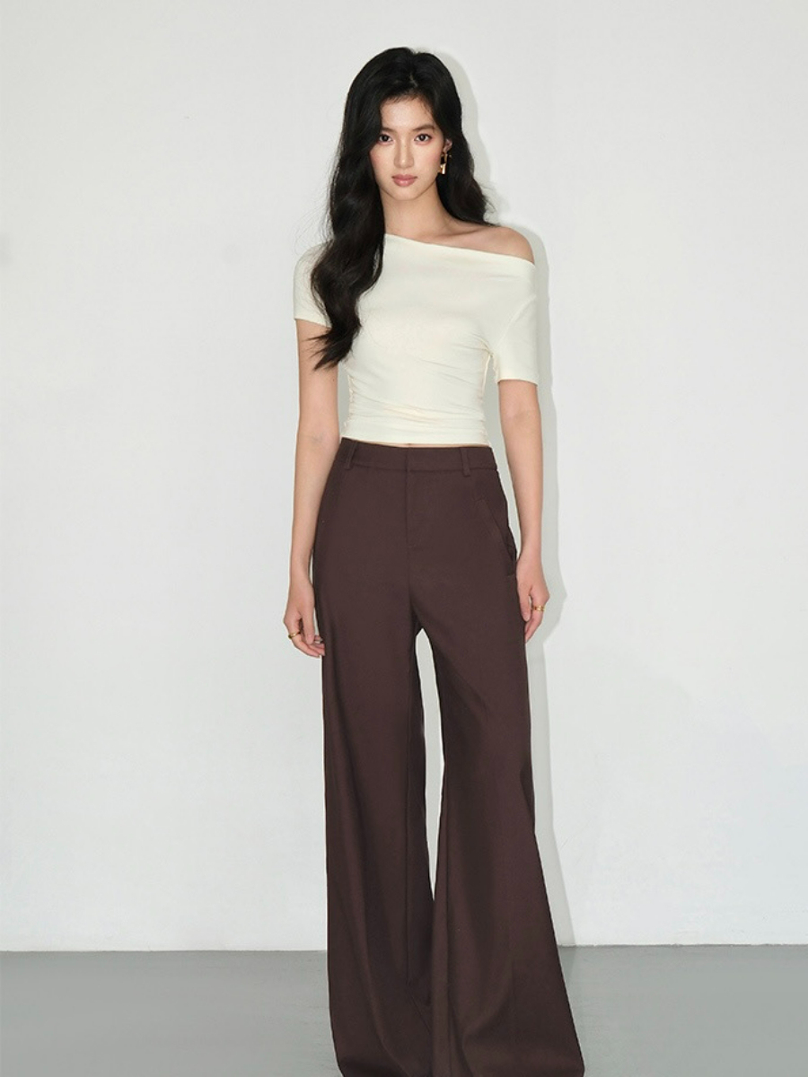 Joziah Straight Cut Pants-The Black Bow-