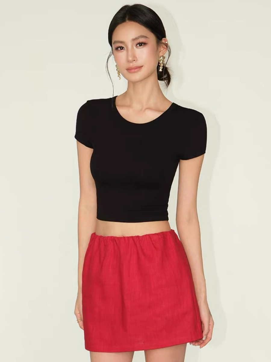 Faunia Ribbon Tie Back Top