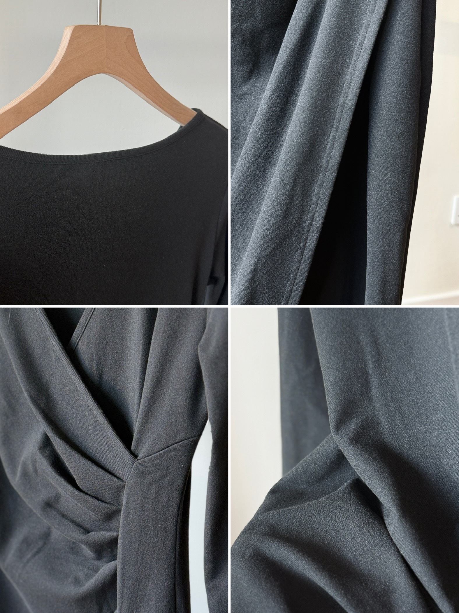 Loewe V-Neck Black Dress